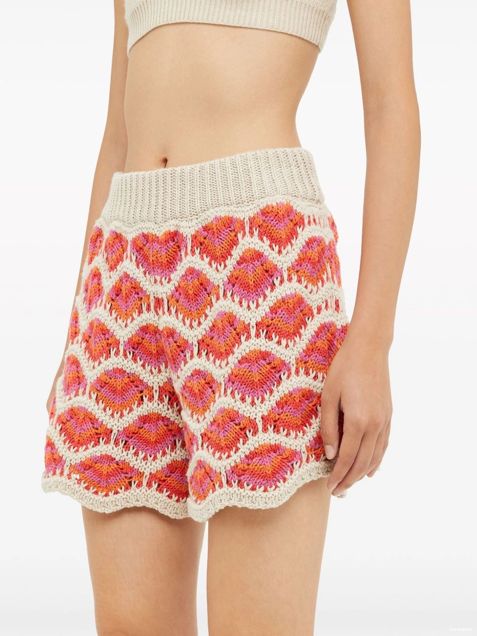 Cheap Mahal Hawa Women Alanui shorts crochet-knit 0805